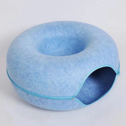 Cat Donut - Comfy Pet House + Toy