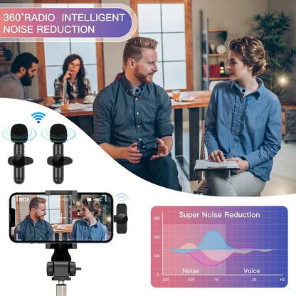 Wireless Mini Portable Microphone