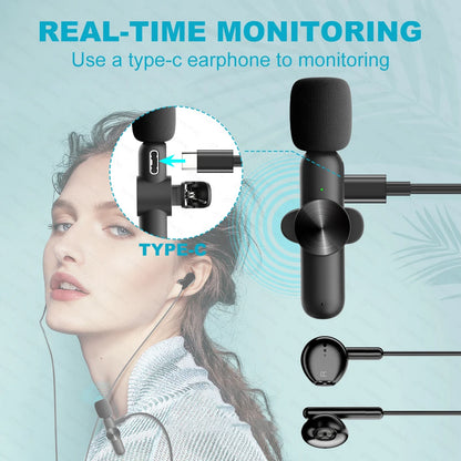 Wireless Mini Portable Microphone