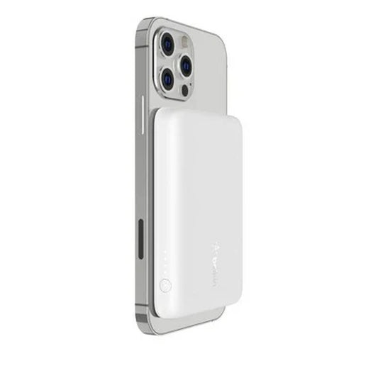 Belkin 2500Mah Magnetic Wireless Power Bank - White